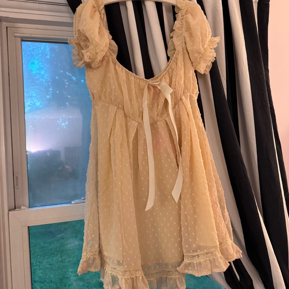 COUNTRY BLOOM BABYDOLL DRESS SUGAR THRILLZ Babydoll Yellow Dolls Kill